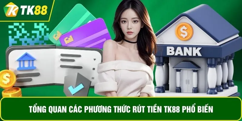 Tổng quan các phương thức rút tiền TK88 phổ biến Tổng quan các phương thức rút tiền TK88 phổ biến